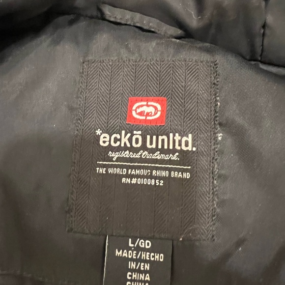 Echo Unlimited puffer jacket with fur hood - Picture 2 of 4